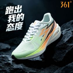361° 男士专业竞速跑鞋户外运动高弹缓震舒适耐磨跑步鞋正品
