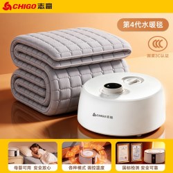 志高 水暖毯电热毯双人水循环水电褥子家用智能水热毯 旋钮款高级毯 1.8*2.0米