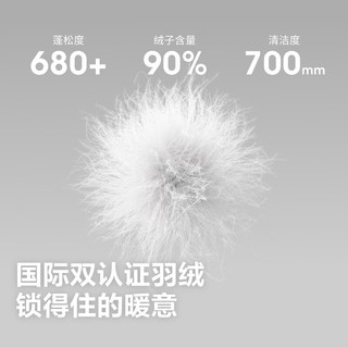波司登 90绒三防面料 墨影蓝 4XL 男士羽绒服