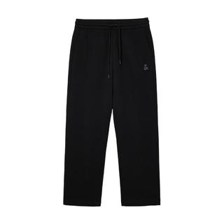 JACK&JONES 纯棉直筒休闲裤 E40黑色 32(175)