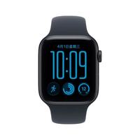 Apple Watch SE 3 蜂窝版 44mm 午夜色铝金属壳 海军蓝表带 M/L