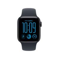 Apple Watch SE 3 GPS+蜂窝网络 40mm午夜色铝金属壳海军蓝表带智能手表