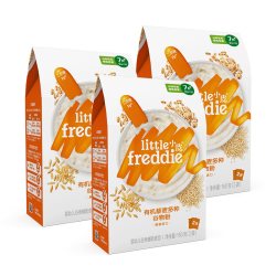 LittleFreddie 有机藜麦低敏咀嚼高铁低敏宝宝辅食二价铁大米粉最早1月到期