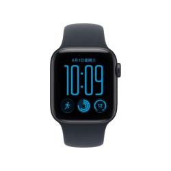 Apple Watch SE 3 GPS版 40mm 午夜色铝金属壳海军蓝表带智能手表