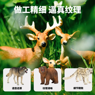 思乐 14755 仿真野生动物模型 亚洲小象