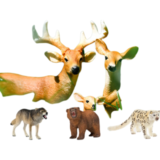 思乐 Schleich 仿真野生动物模型 金刚鹦鹉 14737