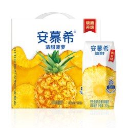 安慕希 清甜菠萝味 常温酸奶 205g*12盒