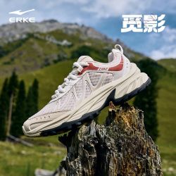 鸿星尔克 觅影休闲鞋2026新款轻便耐磨户外运动鞋减震防滑透气女鞋