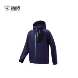 剑齿虎 SIM LODON户外软壳防风保暖华夫格外套