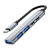 倍立方 Type-C五合一扩展坞 USB3.0 转接头
