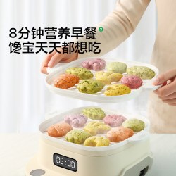 宝宝馋了 X馋宝厨房多蔬造型馒头儿童早餐半成品送宝宝辅食谱