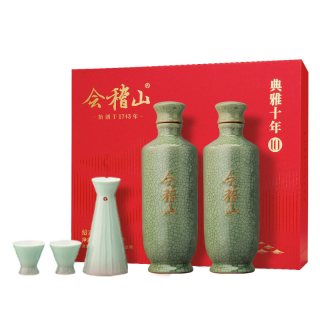移动端、88VIP、今日必买：会稽山 典雅十年 绍兴黄酒 500ml*2瓶