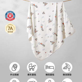 移动端：十月结晶 防惊跳 婴儿包被