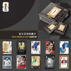 卡游 世界杯球星卡卡游xpanini官方足球超凡50元包盲盒代拆