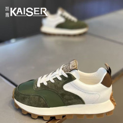 凯撒 KAISER/凯撒·男鞋新款时尚百搭休闲老爹鞋子男款厚底跑步运动潮鞋