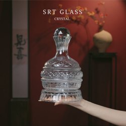 盛瑞堂 纯色复古风小新清宫廷风醒酒器家用水果简约储存欧式