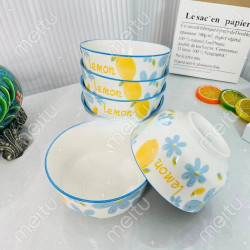 多彩缤纷  5英寸米饭碗 家用餐具 高温釉下彩