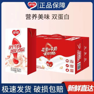 银鹭 8月产 银鹭花生牛奶饮品250mlx16/24盒营养美味香浓精选年货送礼