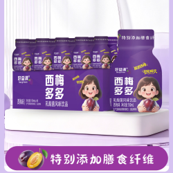12颗西梅多多乳酸菌饮品膳食纤维早餐饮料整箱西梅口味特价瓶装