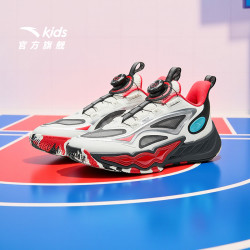 安踏 星火U系列安踏儿童男大童篮球鞋2026新款舒适防滑中大童运动鞋子