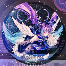 无限初音未来同人谷子miku周边椭圆吧唧徽章卡立牌周边