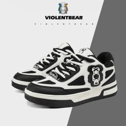 暴力熊 Violentbear/暴力熊学生情侣百搭低帮潮鞋运动鞋时尚休闲板鞋608