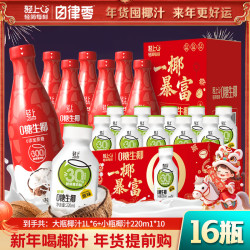 自律零 0糖生椰椰子汁过年送礼植物蛋白饮料饮品