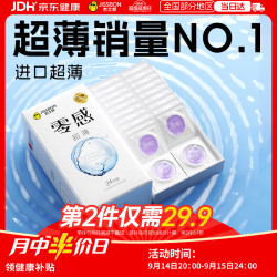 杰士邦 零感超薄 安全避孕套 24只