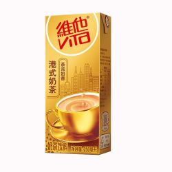 维他奶 维他港式丝滑原味奶茶250ml/480ml奶茶盒装即饮茶鸳鸯网红麦香