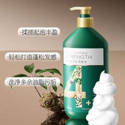 WHSA 植萃何首乌防断发蓬松洗发水清爽-PZ