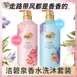 洁碧泉香水组合（洗发水+沐浴露）750ml