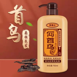 Dr.li 首乌亮泽洗发露（发2瓶）精粹提取物柔顺控油