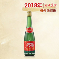西凤酒 西凤西凤酒绿瓶2018年生产（省外版）裸瓶瓶装白酒55度500ml