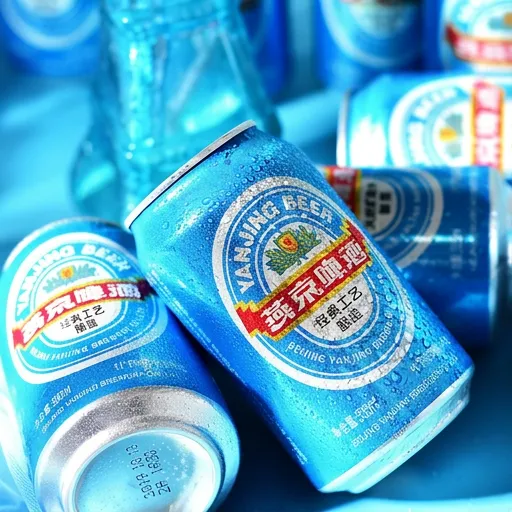 燕京啤酒 蓝听 拉格啤酒