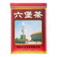 中茶 陈年窖藏六堡茶 2016年一级红罐装 250g