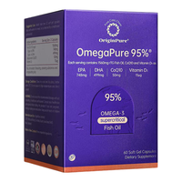OriginPure 深海鱼油 95%高纯度Omega-3 60粒*3盒