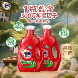 奥妙 除菌除螨洗衣液 3kg*2瓶 桉树艾草香