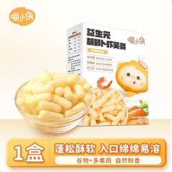喵小侠 益生元胡萝卜虾芙条儿童营养零食