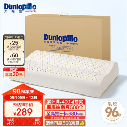 邓禄普 ECO系列 天然乳胶枕 60*40*10/12cm 护颈波浪款