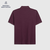 Brooks Brothers Supima棉 贴布绣 Polo衫 白色 L