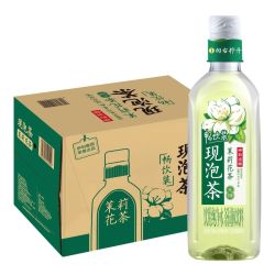 伊利 新日期伊利伊刻活泉800ml*12瓶现泡茉莉花茶茶水分离无糖饮料