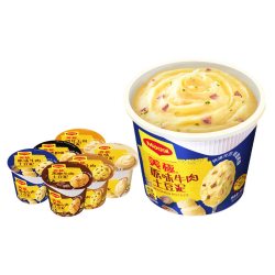 Maggi 土豆泥35g*6速食早餐健身饱腹冲泡土豆泥