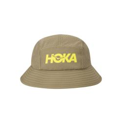 HOKA ONE ONE 男女款夏季户外登山徒步透气便携可调节遮阳渔夫帽