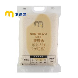 麦臻选 长粒香 东北大米  1袋 5kg