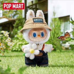 泡泡玛特 POPMART THEMONSTERS小春野LABUBU毛绒吊卡挂件