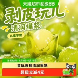 纽贝赞 清润爆浆剥皮果味软糖儿童零食润喉糖网红糖果薄荷