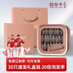 探参季速发海参礼盒装批发滋补品干货过节送礼送长辈礼品公司采购