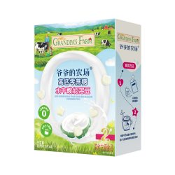 爷爷的农场 高钙无添加蔗糖水牛酸奶溶豆儿童零食