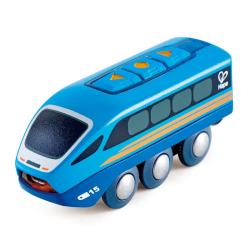 Hape 仓库直发 火车头玩具 儿童轨道小火车礼物 蓝牙遥控电动小火车
