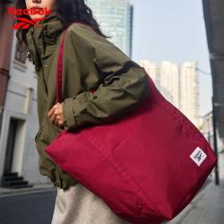 Reebok 大容量托特包男休闲百搭时尚通勤轻便单肩手提包女百搭腋下包